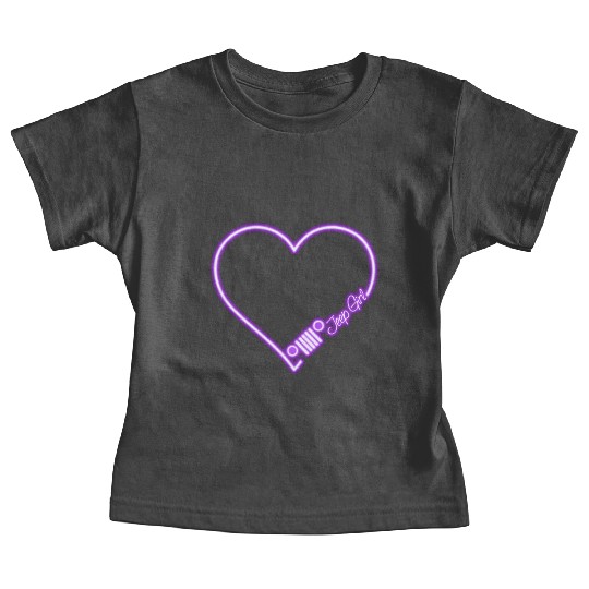 Jeep Love Purple Neon Baby Tees