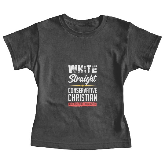 Funny political conservative Christian gift idea Baby Tees