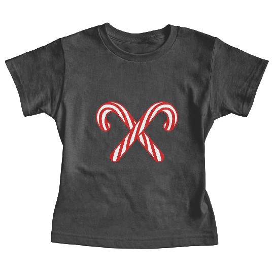 2 candy cane cross x delicious candy sugar sweet h Baby Tees