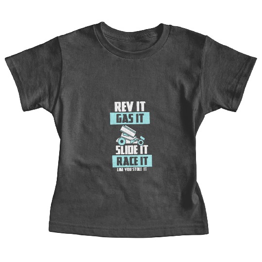 SPRINT CAR RACING GIFT: Race It Like You Stole It Baby Tees
