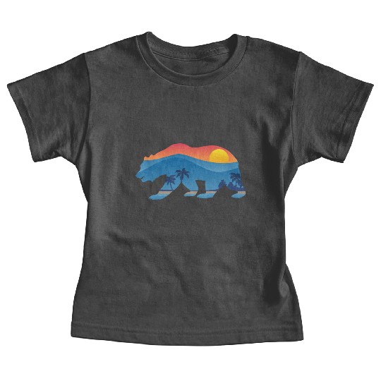 California Bear Baby Tees