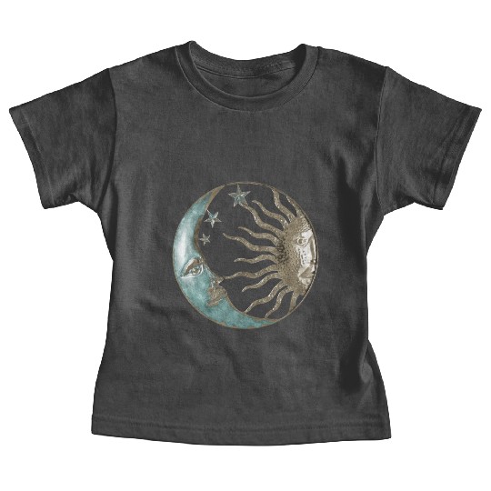 Moon and sun Baby Tees