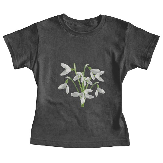 Flower Spring Snowdrop White - Gift Idea Baby Tees