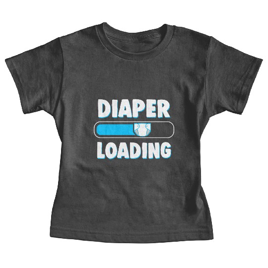 Funny Diaper Loading Design for Adults Kids ABDL Baby Tees