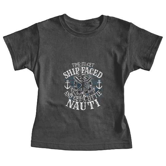 Cruise Saying Cruising Ship Boat Captain Sea Yacht Baby Tees