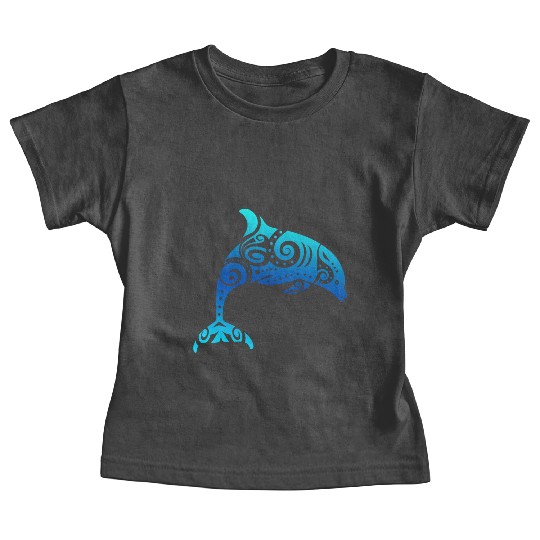 Maori Dolphin Polynesian T Tattoo Gift Idea Baby Tees