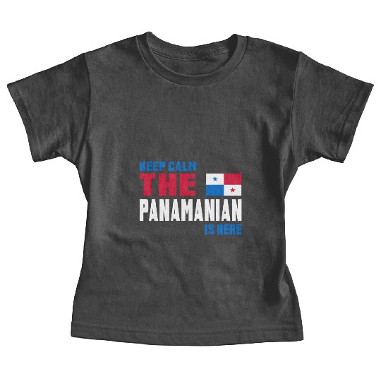 Keep Calm Panama / Flag Gift Baby Tees