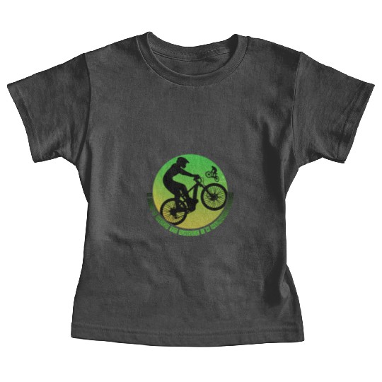 Mountainbike Mountainbiking Bike Born to Drive Baby Tees