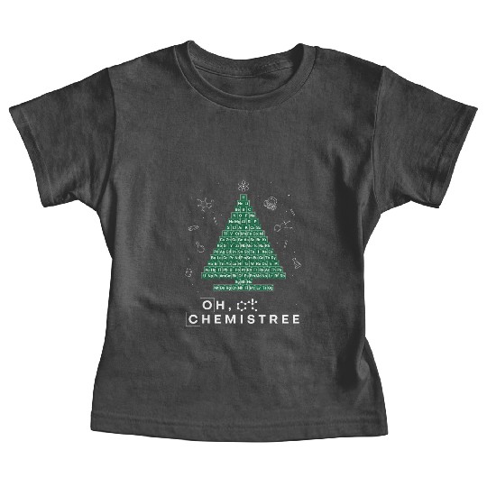 Chemistree Christmas Tree Periodic Table Chemistry Baby Tees