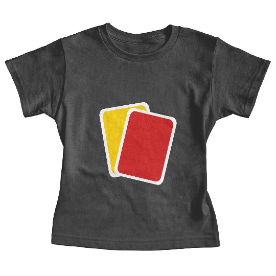 Red yellow card Baby Tees
