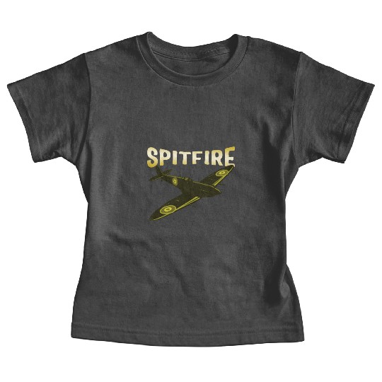 Spitfire UK Mk.1 RAF British WWII Fighter Royal Baby Tees