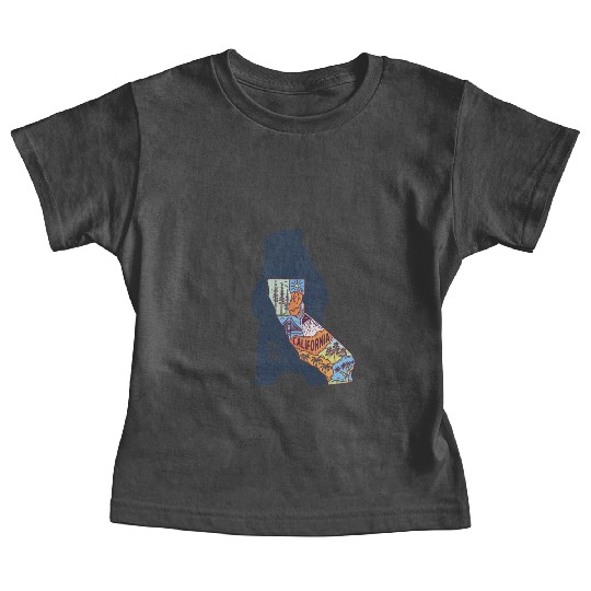 Vintage California Bear EST 1850 Baby Tees