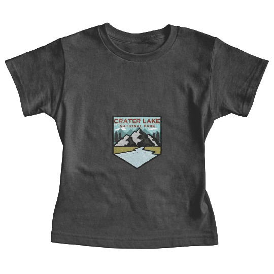 Retro Vintage Crater Lake National Park Gift Baby Tees