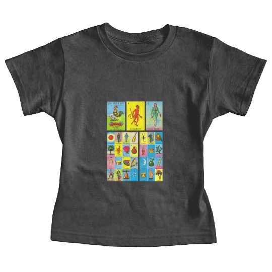 Loteria Mexican Baby Tees