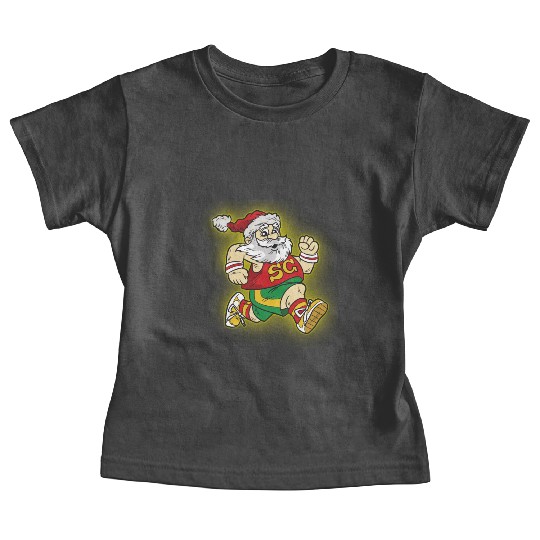 Santa Claus Marathon Baby Tees