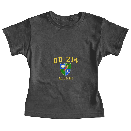 US Army Ranger Veteran DD214 Alumni Logo Insignia Baby Tees