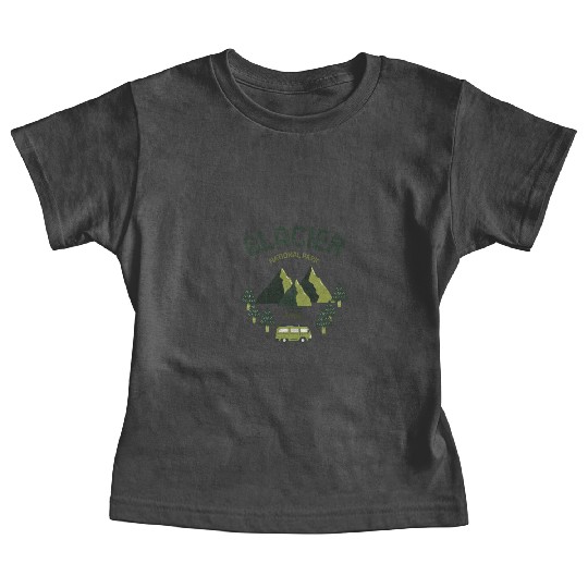 Glacier National Park Montana Travel Baby Tees