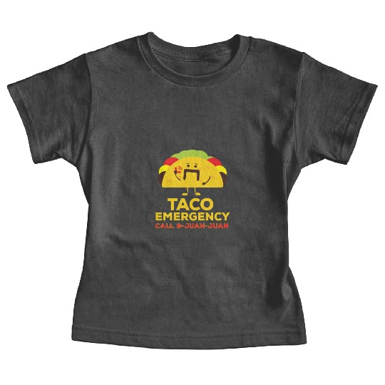 Funny Mexican Tacos Baby Tees