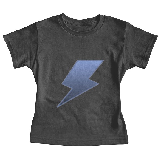 lightning bolt blue Baby Tees