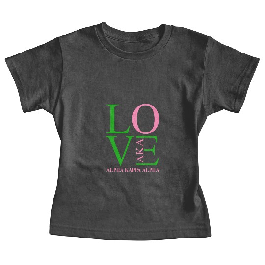 Aka Baby Tees Love Sorority Gift Alpha Kappa Aka Parap