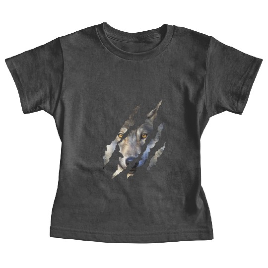 Wolf scratches Baby Tees