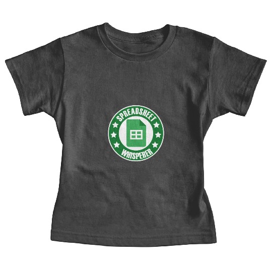 Spreadsheet Whisperer Excel Accountant Accounting Baby Tees