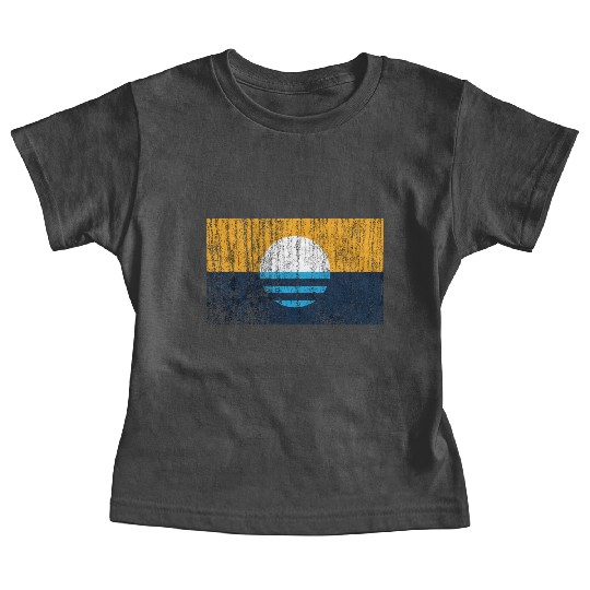 People'S Flag Of Milwaukee Vintage Style Distresse Baby Tees