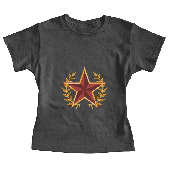 soviet star with laurels Baby Tees