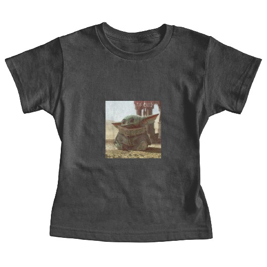 Star Wars The Mandalorian The Child Cute Scene Baby Tees
