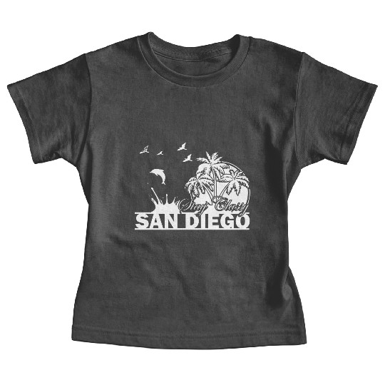 San Diego Cool Logo Funny Baby Tees