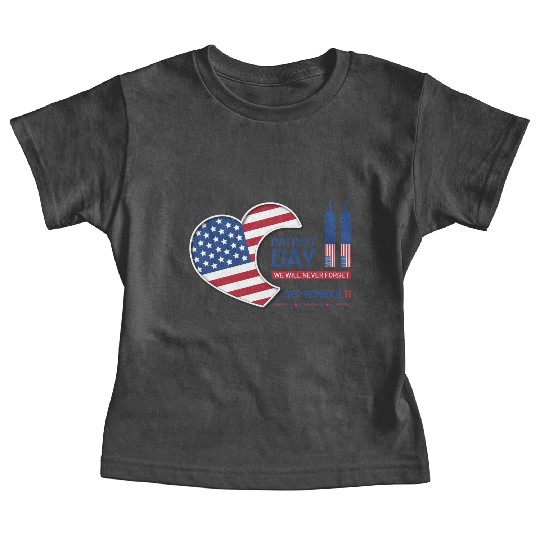 Patriot Day 9 11 USA Baby Tees