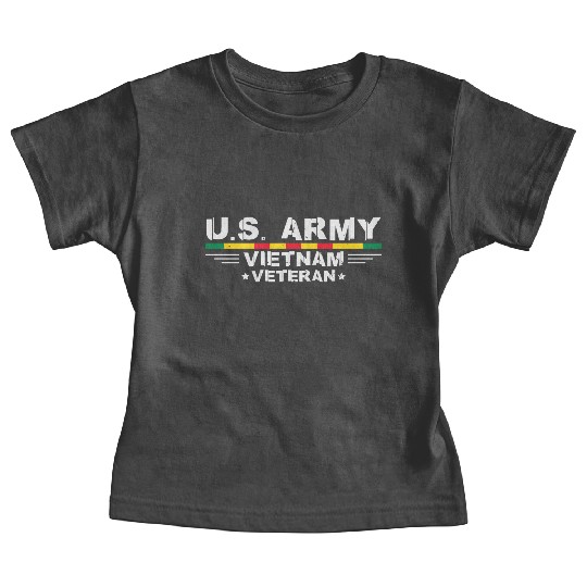 US Army Vietnam Veteran Soldier Baby Tees