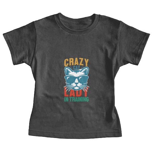Crazy cat lady Baby Tees