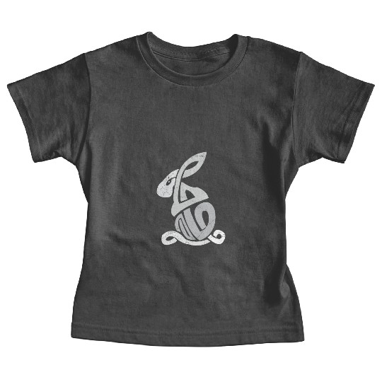 Celtic Symbols Bunny Celtic Knot Gift Idea Baby Tees