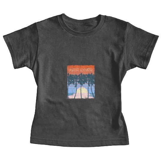 Retro Saint Martin Beach Vacation Souvenir Baby Tees