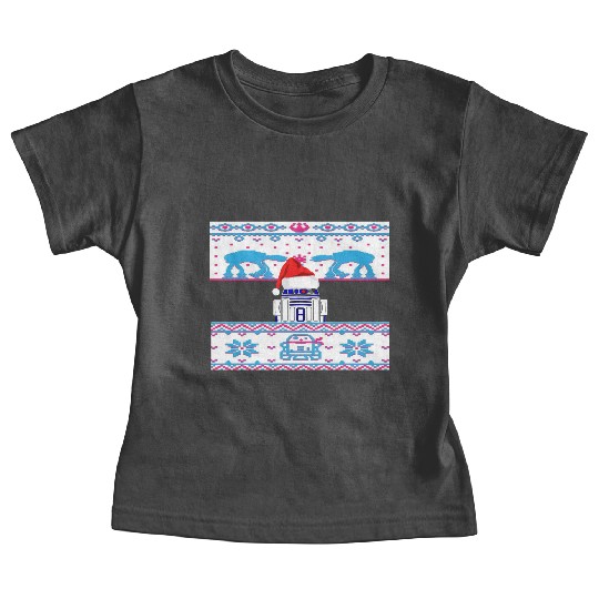 R2D2 Ugly Christmas Sweater Baby Tees