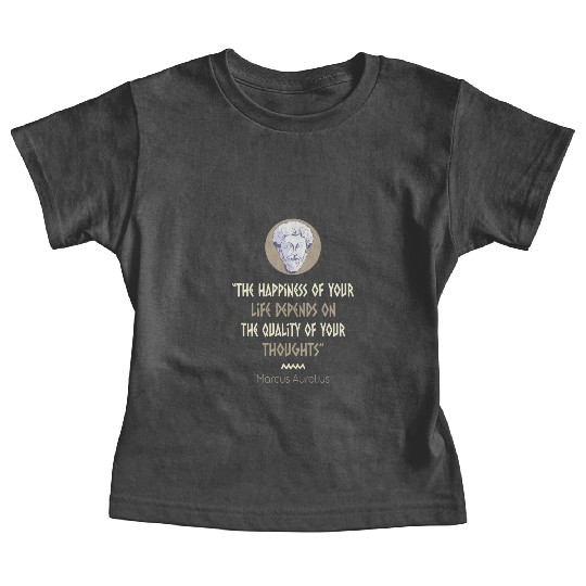 Stoicism Philosophy Marcus Aurelius Quote Baby Tees