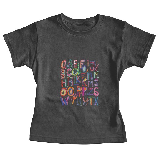 Kindergarten Teacher , Preschool Teacher Alphabet Baby Tees