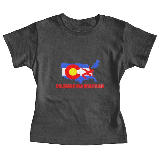 Team USA Wrestling Colorado Division Baby Tees