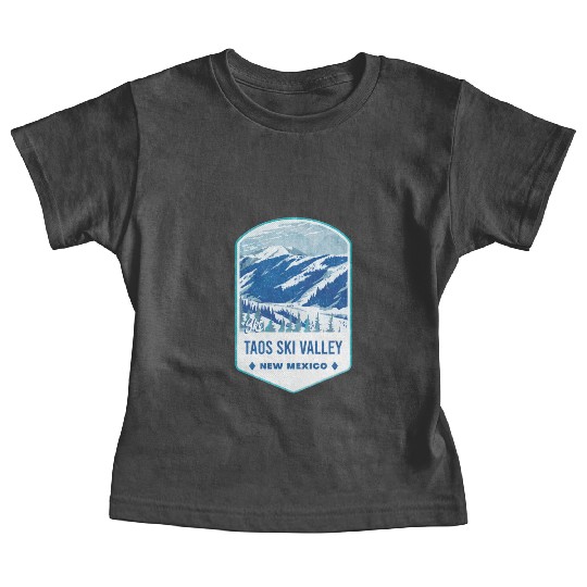 Ski Taos Valley New Mexico Baby Tees