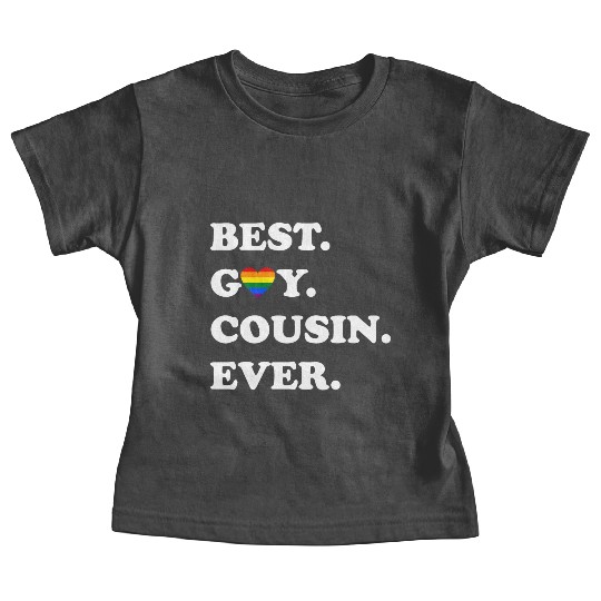 Best Gay Cousin Ever Baby Tees LGBTQ Gay Pride