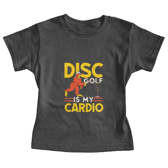Disc Golf Is My Cardio Recreational Tosser Bigfoot Baby Tees