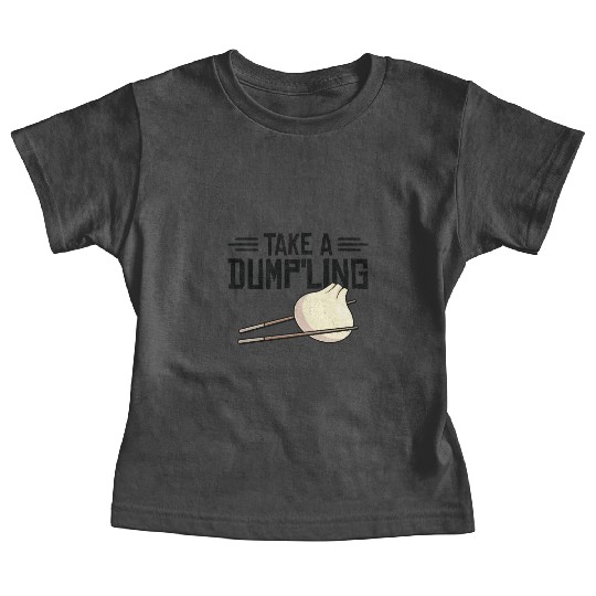 Dumpling Asian Food Chinese Food Fan Baby Tees
