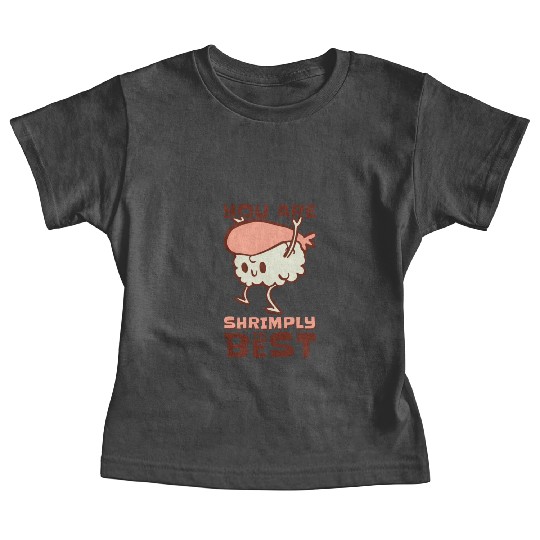 Asian Food Sushi Shrimp Food Sushi Lover Baby Tees
