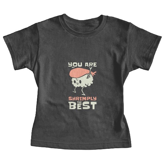 Asian Food Sushi Shrimp Food Sushi Lover Baby Tees