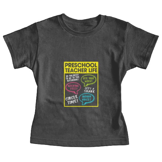 Preschool Teacher Life Baby Tees