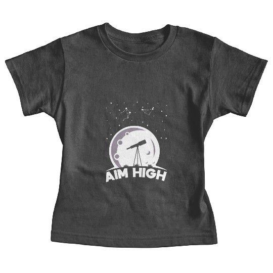 Telescope Owner Stars Galaxy Astronomy Baby Tees