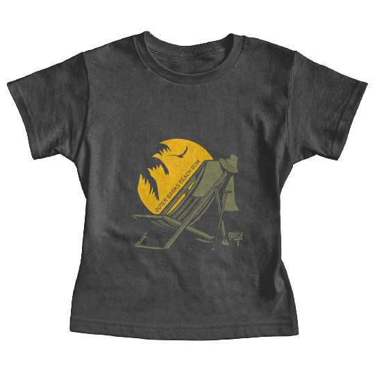 OBX Beach B OBX Army Green Vintage Baby Tees