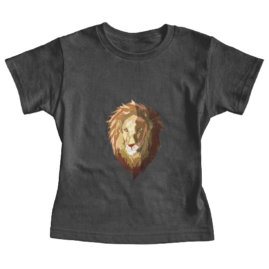 Lion: King of the Jungle graphic Art Baby Tees