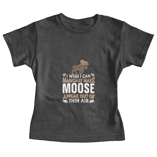 Moose Elk Hunting Baby Tees